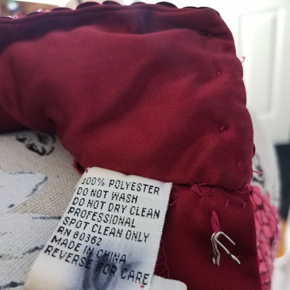 Amazing sequin hot pink holiday party dress sz 12 - Picture 8 of 8